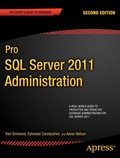 Cover: Pro SQL Server 2012 Administration - APress