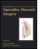 Cover: Operative Thoracic Surgery Fifth Edition - Hodder Arnold