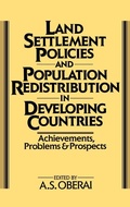 Cover: Land Settlement Policies and Population Redistribution in Developing Countries - Praeger Publishers Inc