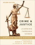 Cover: Crime and Justice - Rowman & Littlefield Publishers