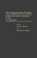 Cover: The Organization Family - Praeger Publishers Inc
