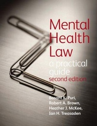 Abbildung von: Mental Health Law 2E A Practical Guide - Routledge