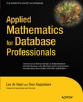 Cover: Applied Mathematics for Database Professionals - APress