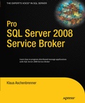 Cover: Pro SQL Server 2008 Service Broker - APress