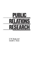 Cover: Public Relations Research - Praeger Publishers Inc