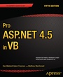 Cover: Pro ASP.NET 4.5 in VB - APress
