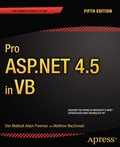 Cover: Pro ASP.NET 4.5 in VB - APress