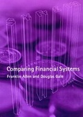 Cover: Comparing Financial Systems - MIT Press