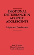 Cover: Emotional Disturbance in Adopted Adolescents - Praeger Publishers Inc