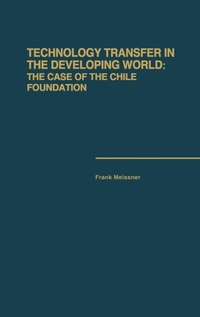 Enlarge image Cover: Technology Transfer in the Developing World - Praeger Publishers Inc
