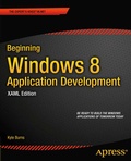 Cover: Beginning Windows 8 Application Development - XAML Edition - APress