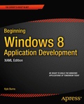 Cover: Beginning Windows 8 Application Development - XAML Edition - APress