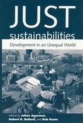 Cover: Just Sustainabilities - MIT Press