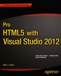 Cover: Pro HTML5 with Visual Studio 2012 - APress