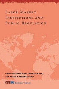 Enlarge image Cover: Labor Market Institutions and Public Regulation - MIT Press