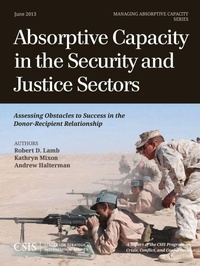 Enlarge image Cover: Absorptive Capacity in the Security and Justice Sectors - Centre for Strategic & International Studies,U.S.