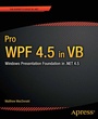 Cover: Pro WPF 4.5 in VB - APress