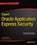 Cover: Expert Oracle Application Express Security - APress