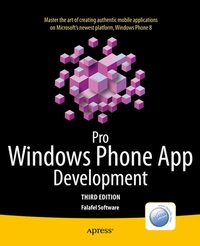 Enlarge image Cover: Pro Windows Phone App Development - APress