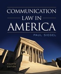 Cover: Communication Law in America - Rowman & Littlefield Publishers