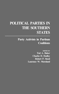 Cover: Political Parties in the Southern States - Praeger Publishers Inc