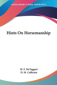 Abbildung von: Hints On Horsemanship - Kessinger Publishing