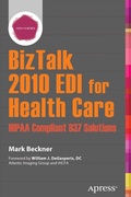Cover: BizTalk 2010 EDI for Health Care - APress