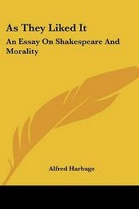 Enlarge image Cover: As They Liked It - Kessinger Publishing