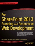 Cover: Pro SharePoint 2013 Branding and Responsive Web Development - APress