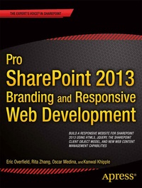Enlarge image Cover: Pro SharePoint 2013 Branding and Responsive Web Development - APress