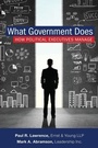 Cover: What Government Does - Rowman & Littlefield Publishers