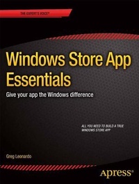 Abbildung von: Windows Store App Essentials: Give Your App the Windows Difference - Apress