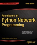 Cover: Foundations of Python Network Programming - APress