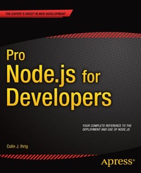 Enlarge image Cover: Pro Node.js for Developers - APress
