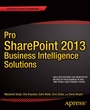 Cover: Pro SharePoint 2013 Business Intelligence Solutions - APress