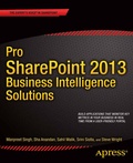 Cover: Pro SharePoint 2013 Business Intelligence Solutions - APress