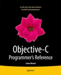 Cover: Objective-C Programmer's Reference - APress