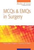 Cover: MCQs and EMQs in Surgery: A Bailey & Love Companion Guide - Hodder Arnold