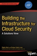 Cover: Building the Infrastructure for Cloud Security - APress