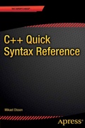 Cover: C++ Quick Syntax Reference - APress