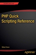 Cover: PHP Quick Scripting Reference - APress