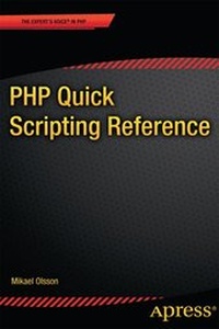Enlarge image Cover: PHP Quick Scripting Reference - Apress