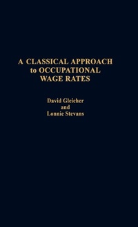Abbildung von: A Classical Approach to Occupational Wage Rates - Praeger Publishers Inc