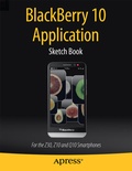 Cover: BlackBerry 10 Application Sketch Book - APress