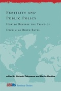 Cover: Fertility and Public Policy - MIT Press
