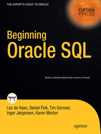 Enlarge image Cover: Beginning Oracle SQL - APress