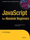 Cover: JavaScript for Absolute Beginners - APress