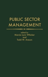 Enlarge image Cover: Public Sector Management - Praeger Publishers Inc