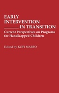 Cover: Early Intervention in Transition - Praeger Publishers Inc