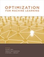 Cover: Optimization for Machine Learning - MIT Press